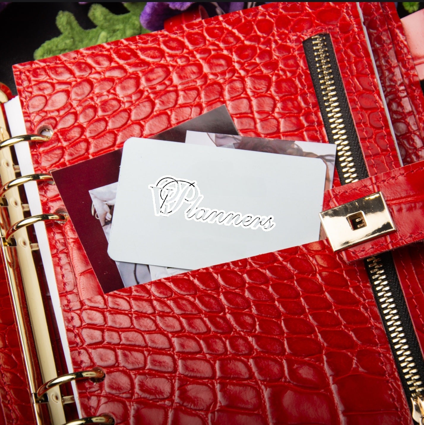 The "Lady's plans" leather planner A5.