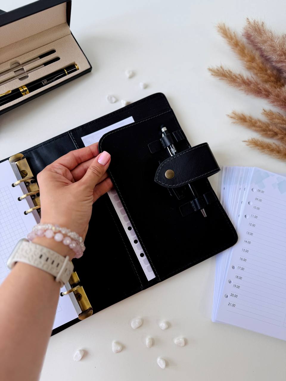 All-in-One Planning System: Daily Planner, Budget & Schedule Inserts. Dated 2026 planner. Gift for him. Gift for boss. Gift for father.