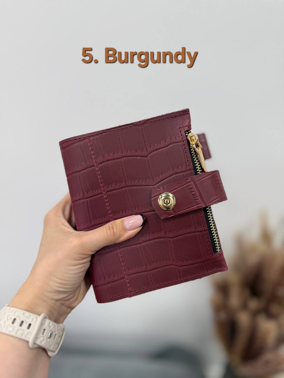 Leather mini notebook cover A7 binder,Planner A7 binder personal passport size, leather planner, planner binder 2 rings, diary for work.