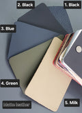 Midnight Luxe: Black & Gold A5 Leather Binder