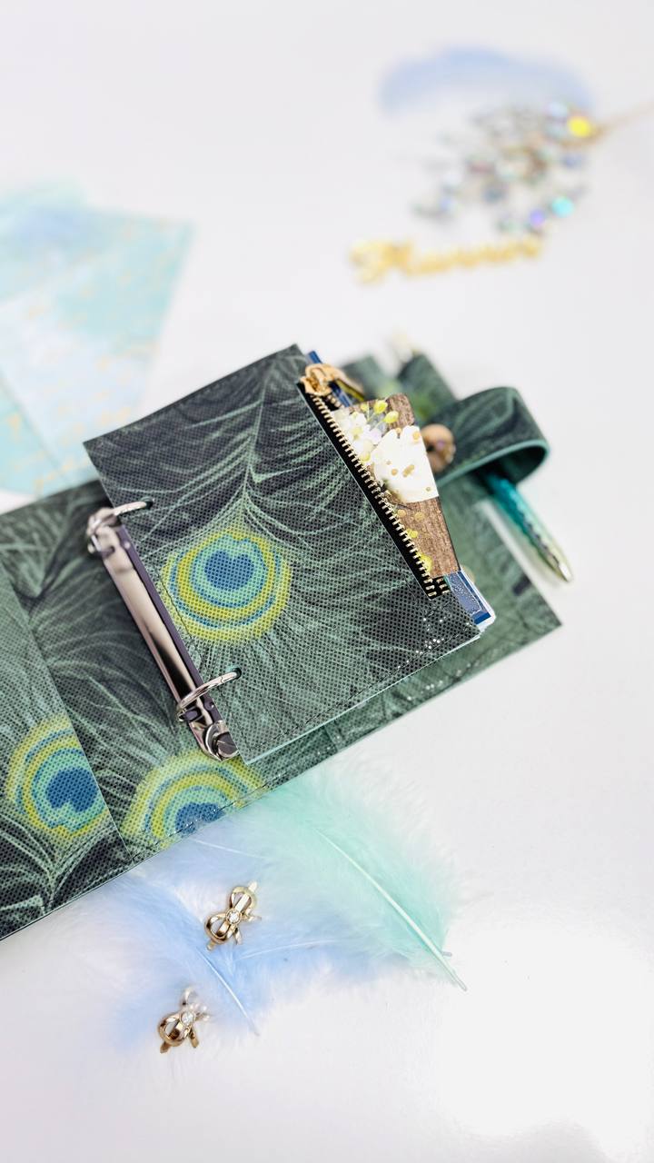 Exclusive Leather mini planner A7 binder.