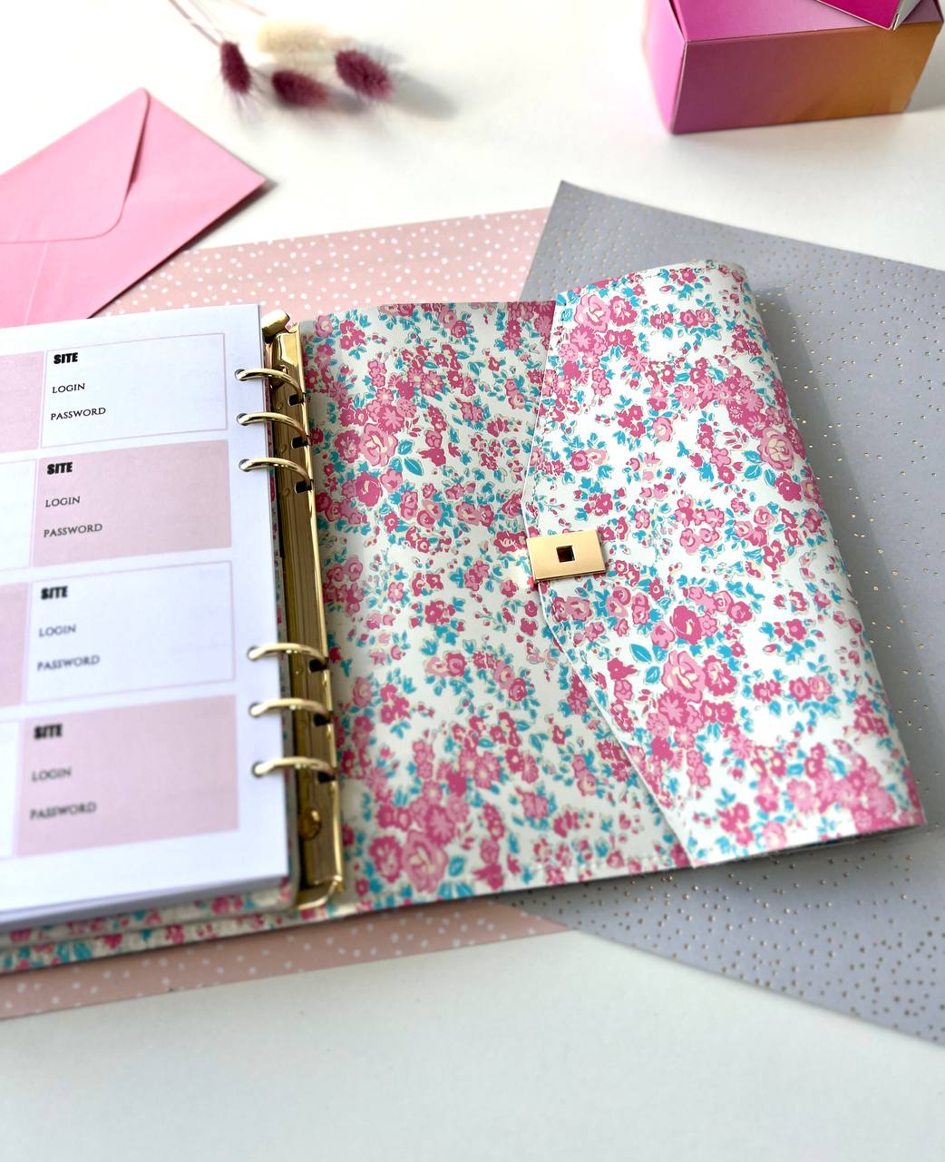 Flowers limited collection A5.