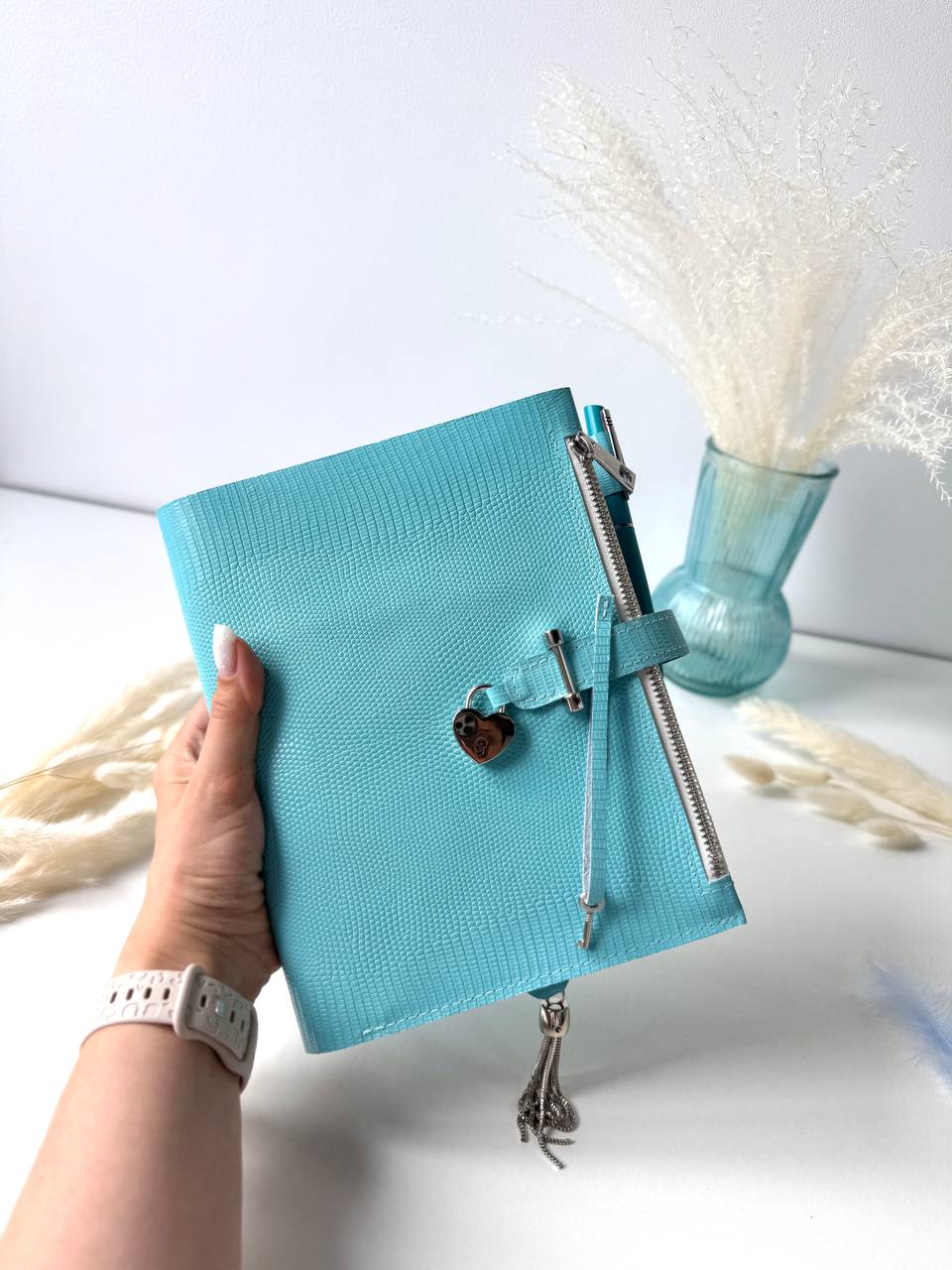 Natural Italian Leather Planner A5, Ringbuch a5, Leather template, A5 ring binder,Binder a5,Leather wallet template,Binder wallet.