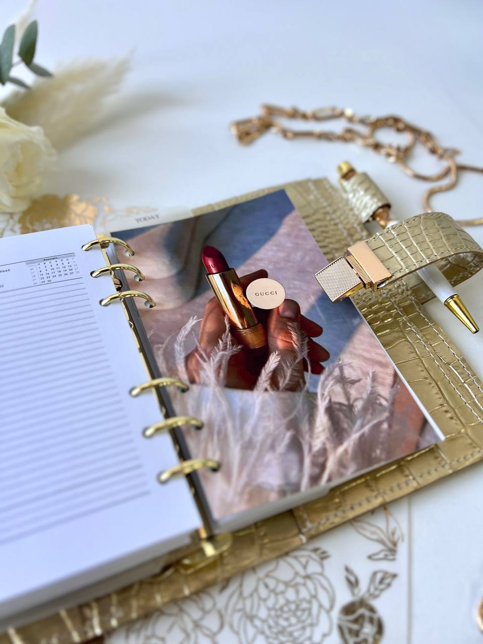 A6 NEW SIZE leather double planner cover binder 6 rings binder, dated planner, leather planner, gift for her, medium size planner.