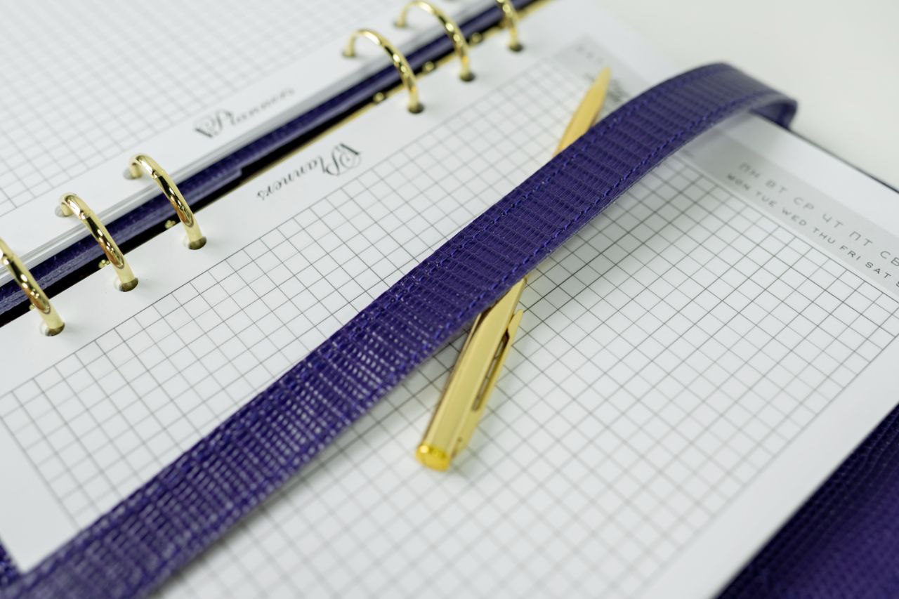 Natural Italian Leather Planner A5, Ringbuch a5, Leather template, A5 ring binder,Binder a5,Leather wallet template,Binder wallet.