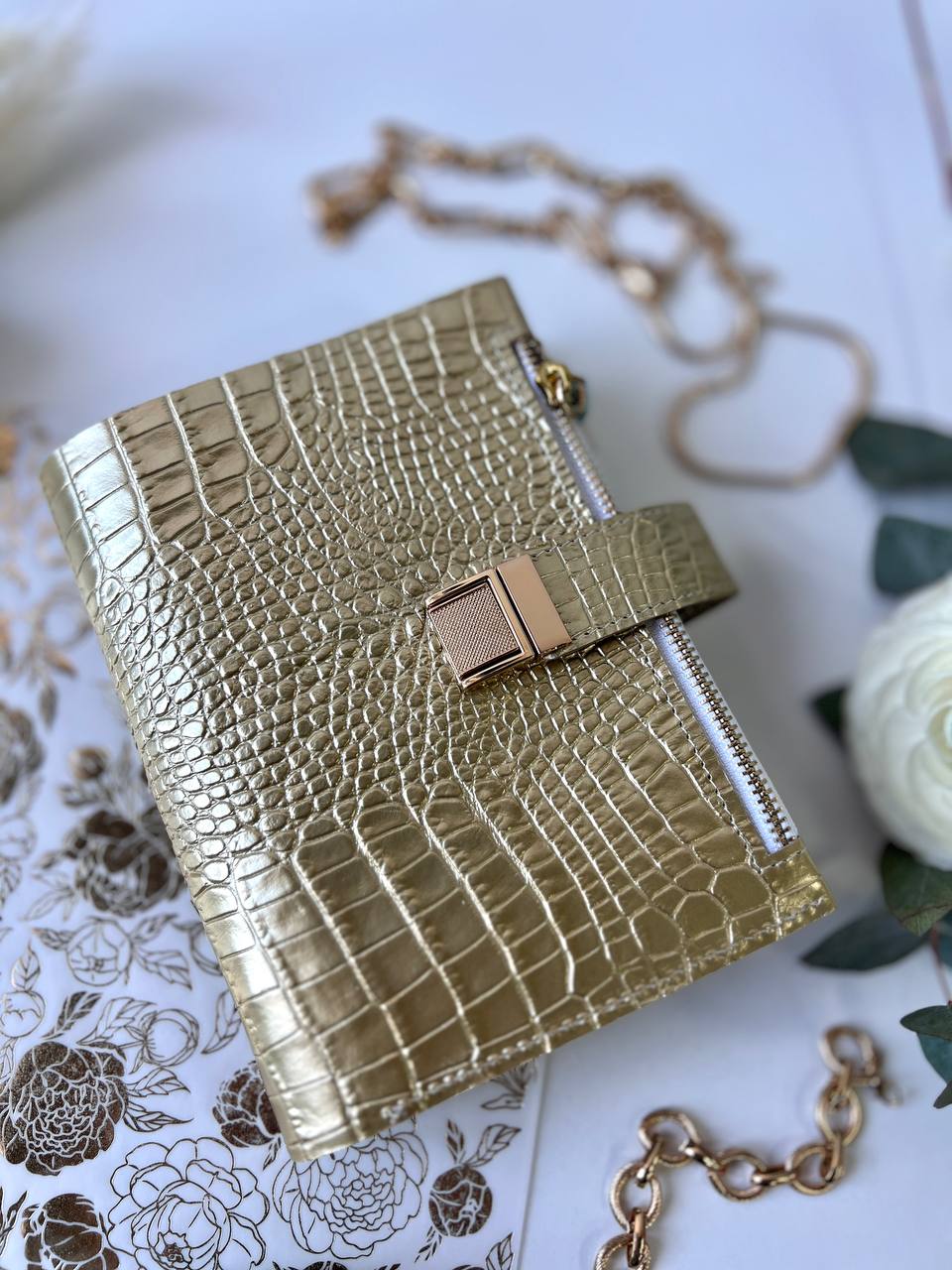 A6 NEW SIZE leather double planner cover binder 6 rings binder, dated planner, leather planner, gift for her, medium size planner.