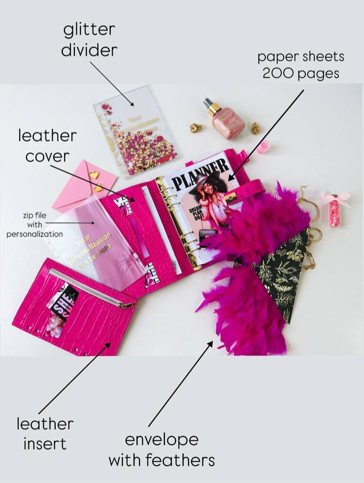 Pink Luxe A5 Planner & Gift Set 🎁