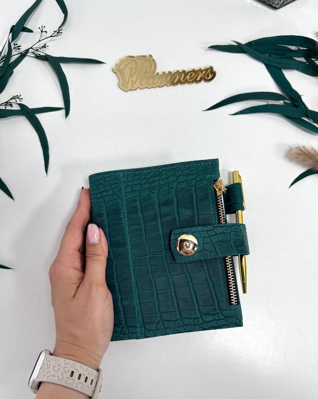 Leather mini notebook cover A7 binder,Planner A7 binder personal passport size, leather planner, planner binder 2 rings, diary for work.