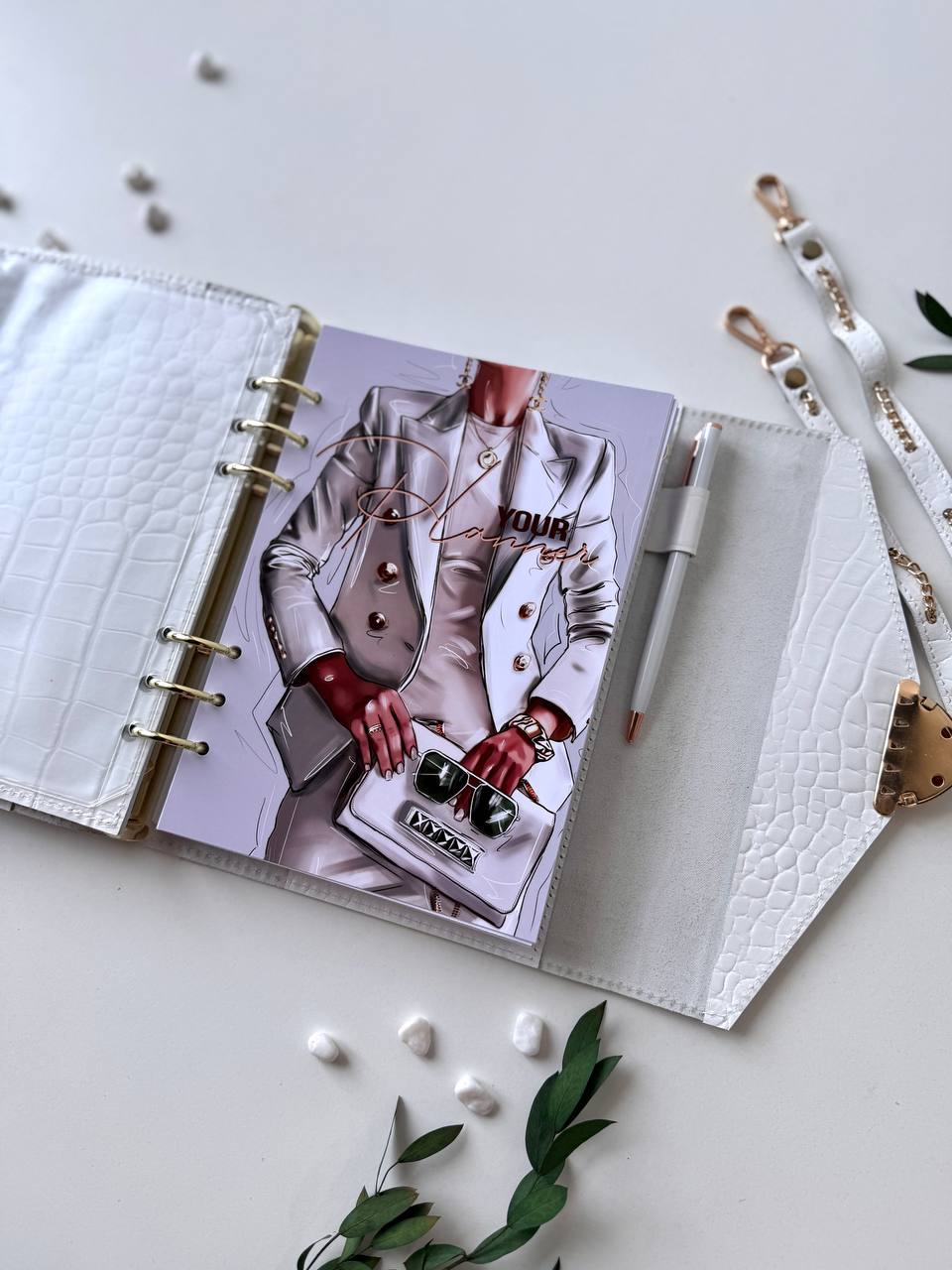 Leather notebook- bag cover A5.