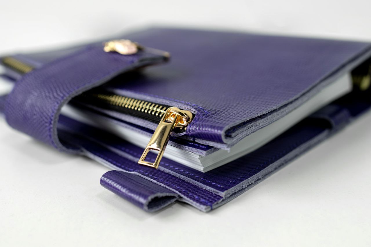 Natural Italian Leather Planner A5, Ringbuch a5, Leather template, A5 ring binder,Binder a5,Leather wallet template,Binder wallet.