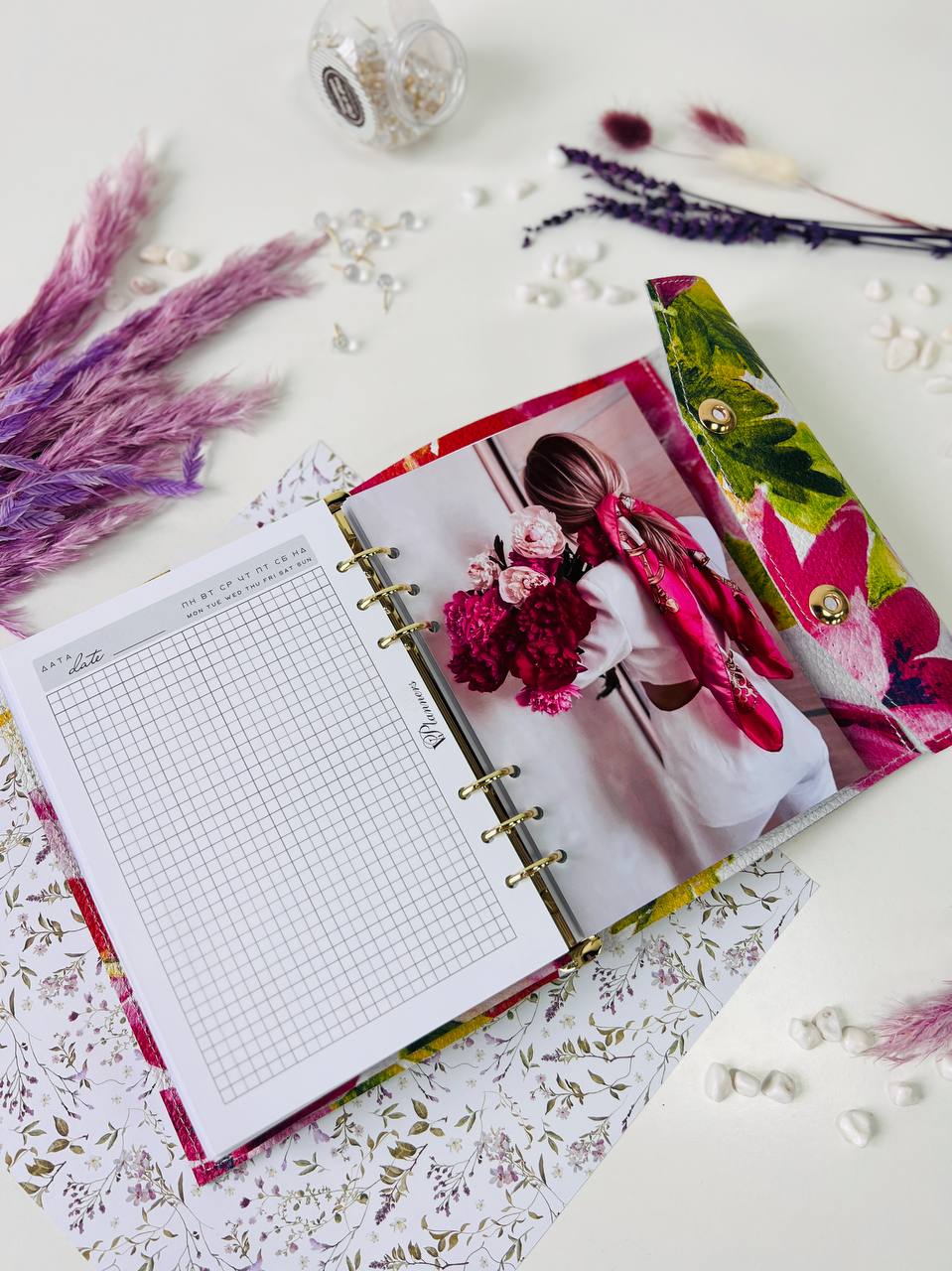 Flowers limited collection A5.