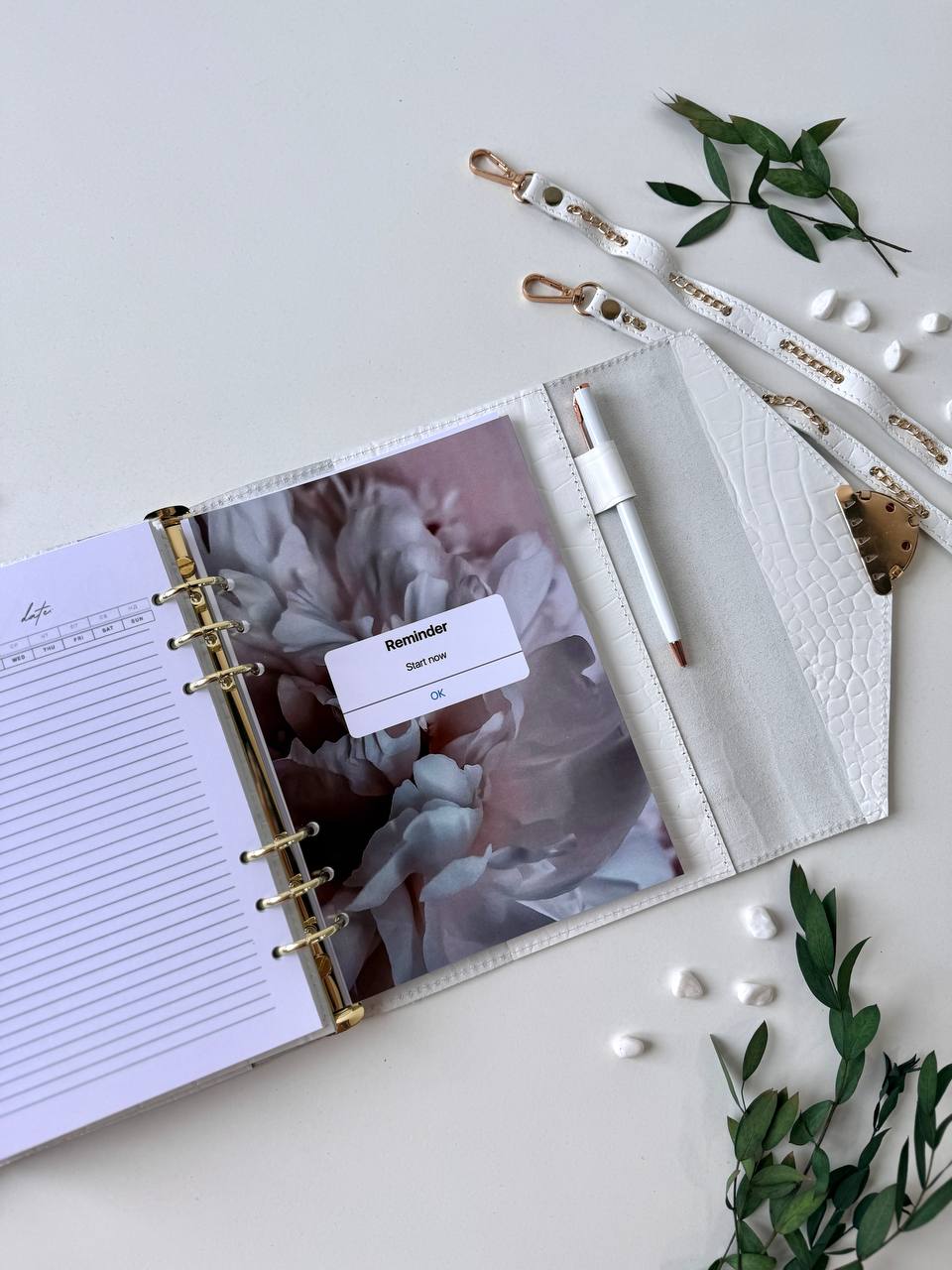 Leather notebook- bag cover A5.