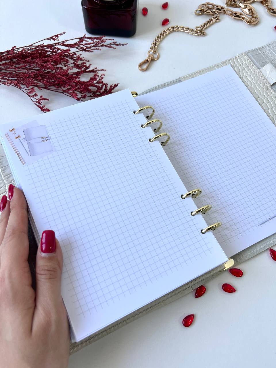 A5 Luxe Leather Notebook Bag Cover