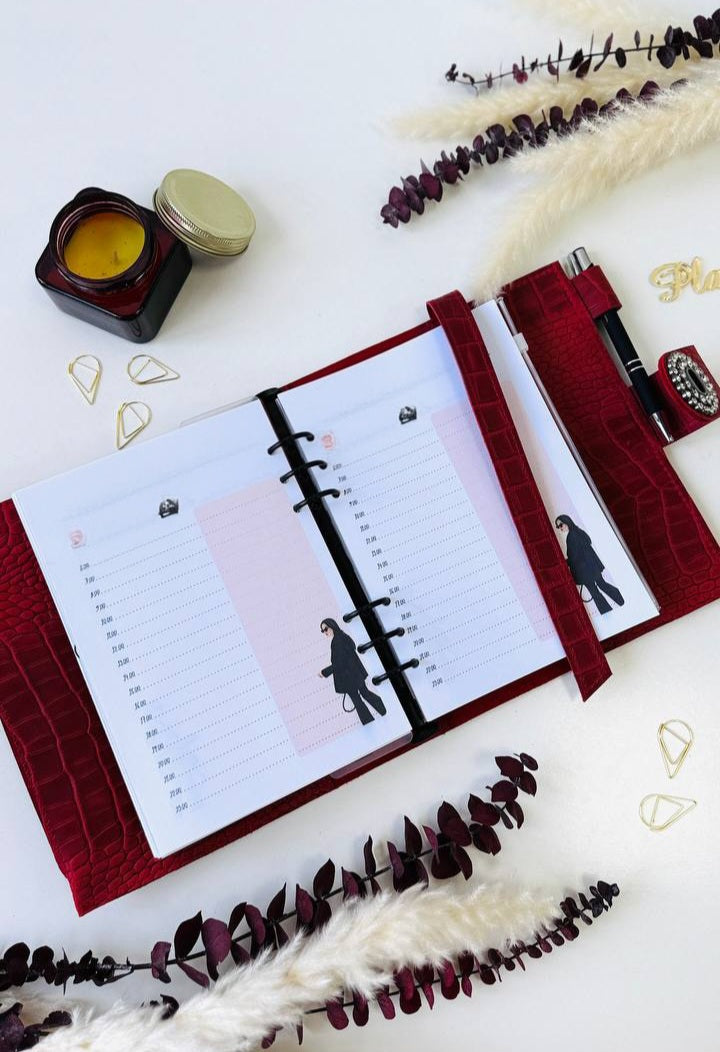 Leather planner A5